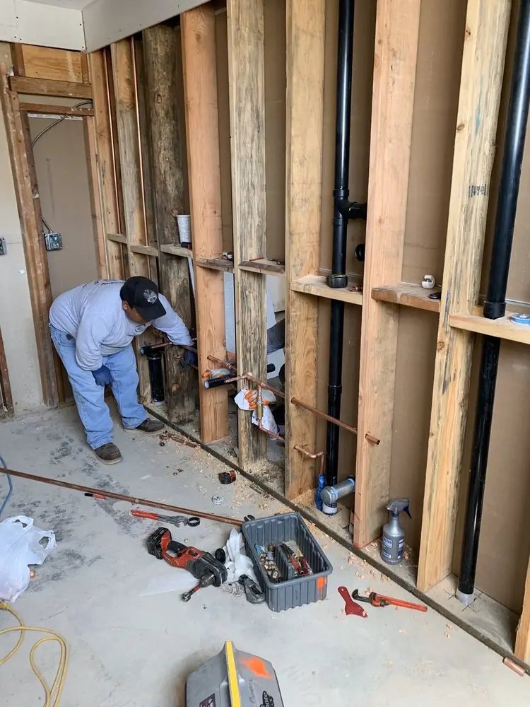 Commercial rough-in plumbing for Gas Line Repair in Westhampton